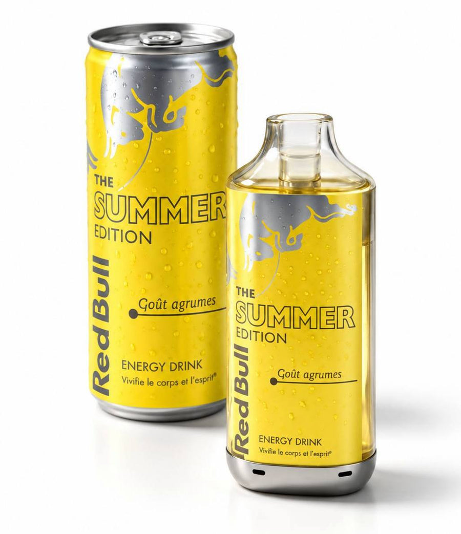 Puff red bull agrumes