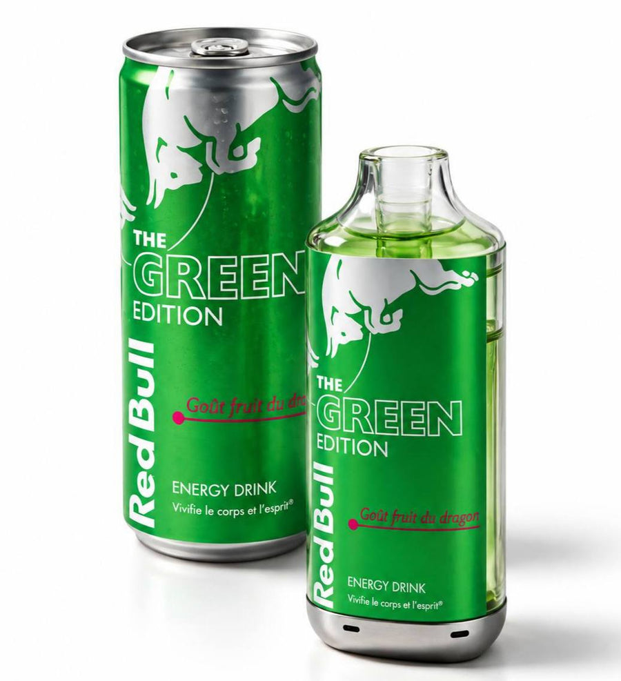 Puff red bull fruit du dragon